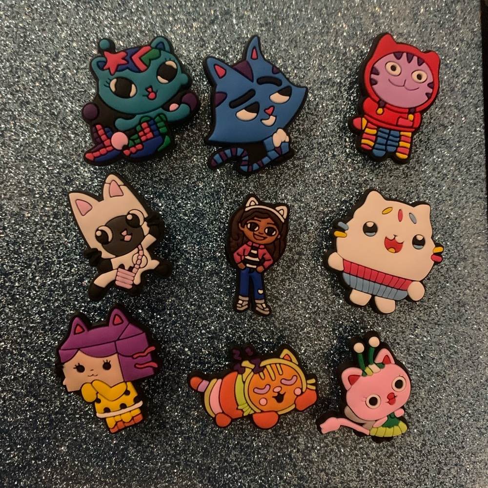 Gabby’s Doll House Croc charms